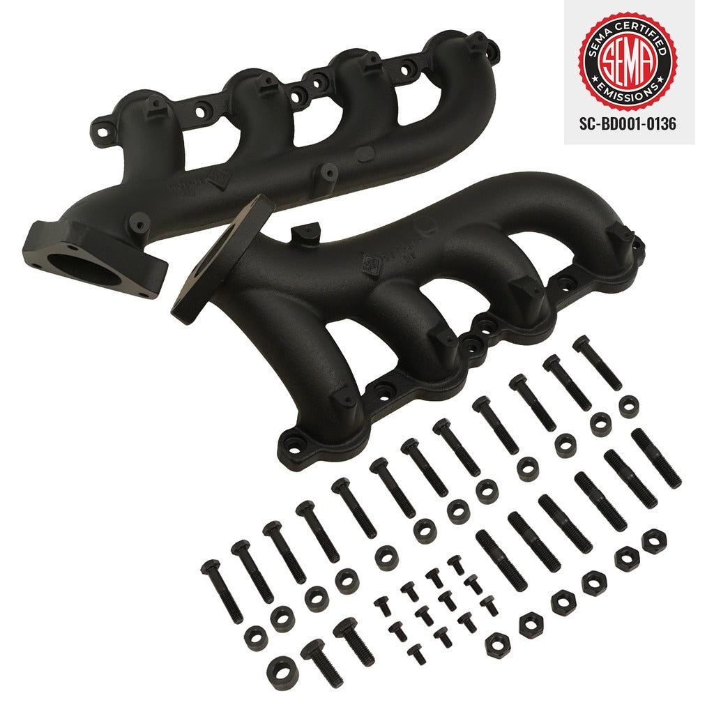 BD Diesel BD Diesel EXHAUST MANIFOLD KIT CHEVY SILVERADO 1500 GMC SIERRA 1500 V8 2002-2013 1041400 | 1041400