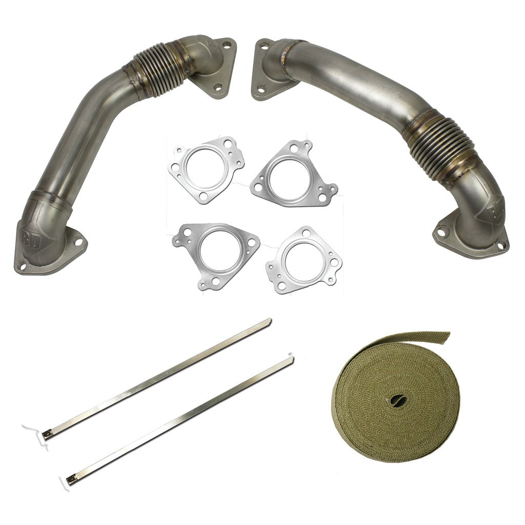 BD Diesel BD Duramax Up Pipes Kit Chevy GMC 2001-2004 LB7 | 1043800
