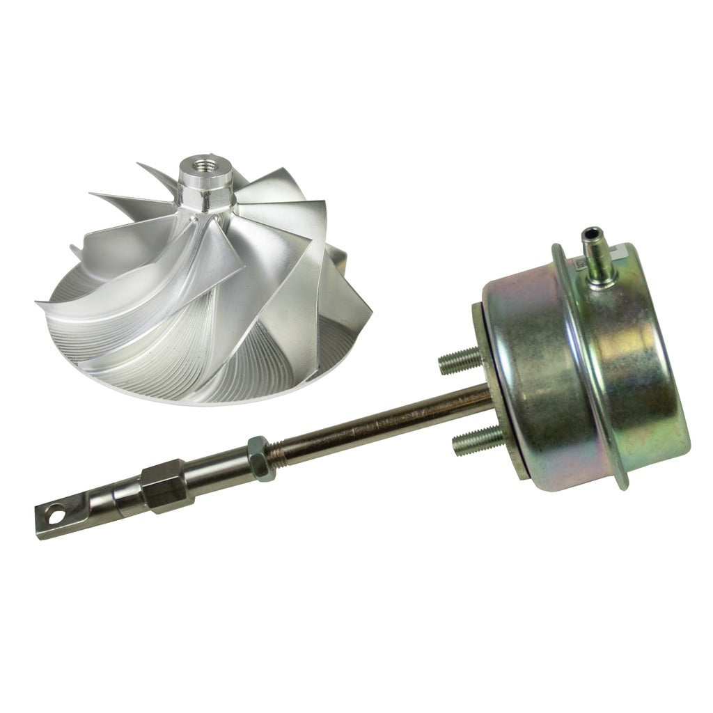 BD Diesel Billet Wheel Waste Gate Combo Kit - 1999.5-2003 7.3L Ford with OEM or Garrett Replacement Turbo | 1047002