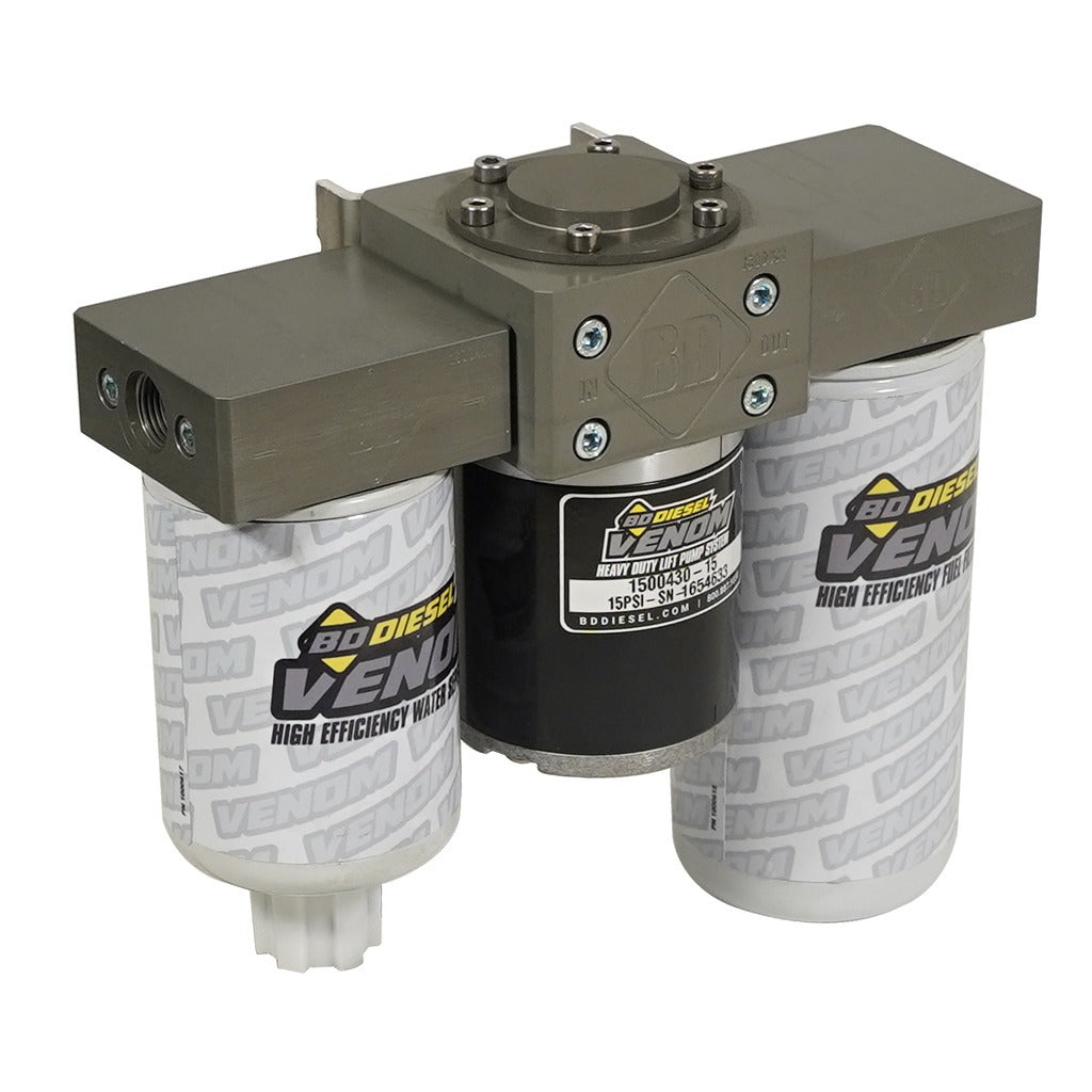 BD Diesel BD Venom Cummins Fuel Lift Pump c/w Filter and Separator - Dodge 5.9L 2003-2004.5 | 1050335