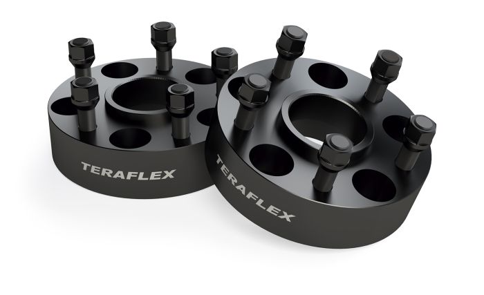 Teraflex TeraFlex JL JT: 1.75 Wheel Offset Adapter Pair – 5x5 to 5x5 1057000 | 1057000