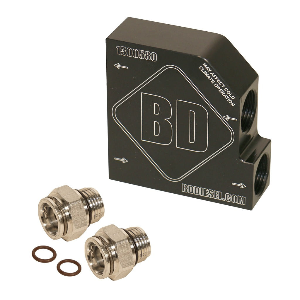 BD Diesel BD Diesel Cooler Bypass Delete Dodge RAM 66RFE 68RFE 66RC 69RC 2500 3500 4500 5500 2013-18 1061528 | 1061528