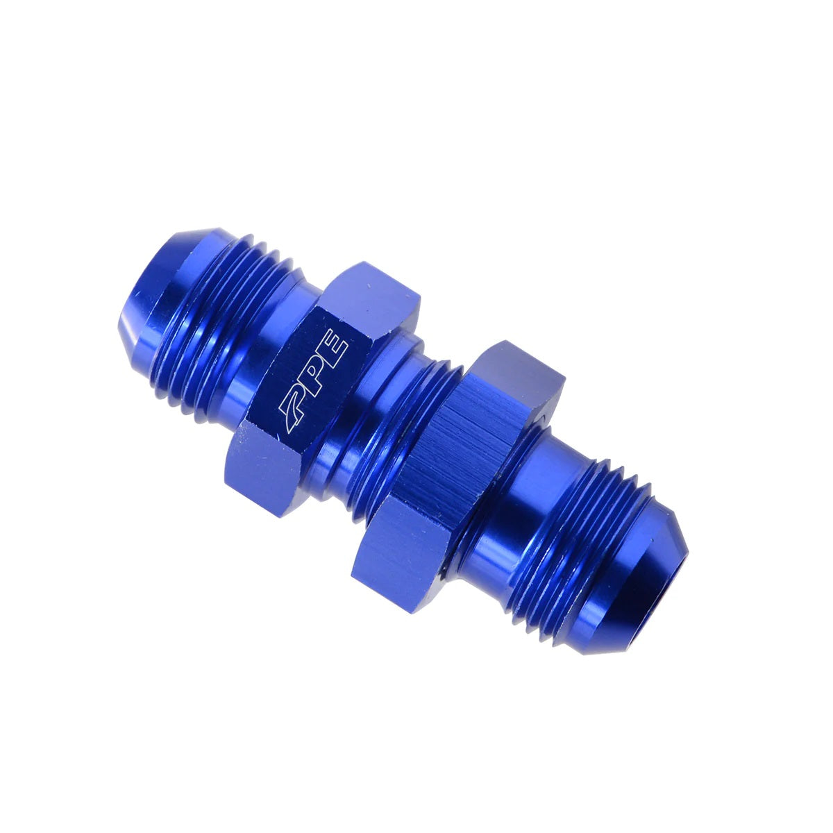 Pacific Engineering PPE Power Anodized Aluminum Bulkhead Fuel Fitting -10AN(M) to -10AN(M) 113051005 | 113051005