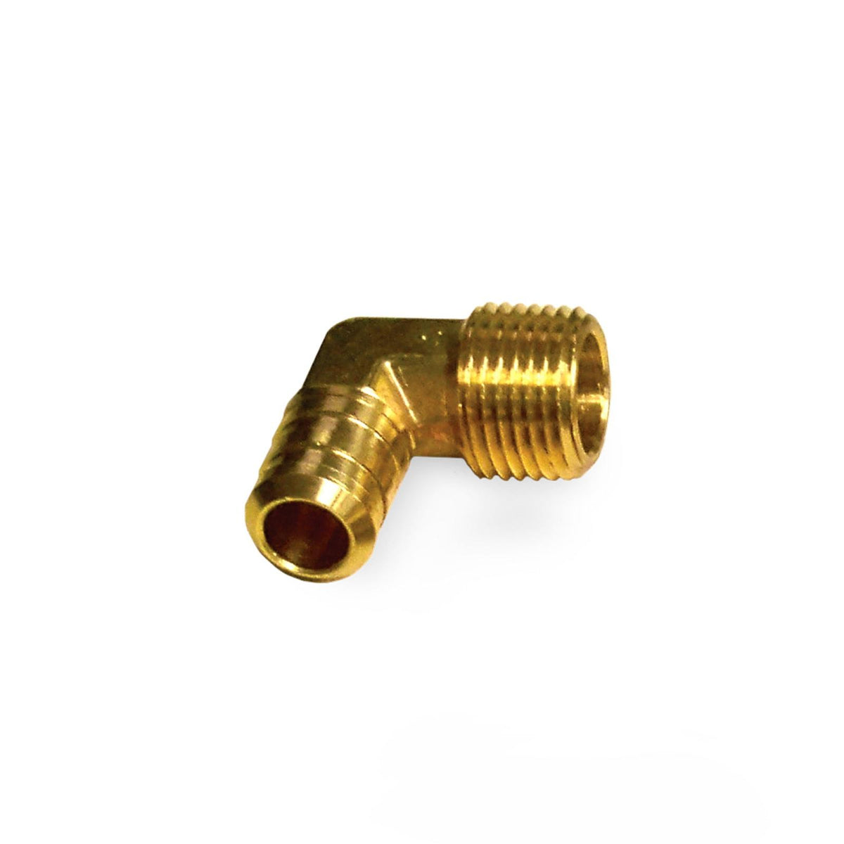Pacific Engineering PPE 1 2 NPT-M to 5 8 Barb - 90 degree 113058158 | 113058158