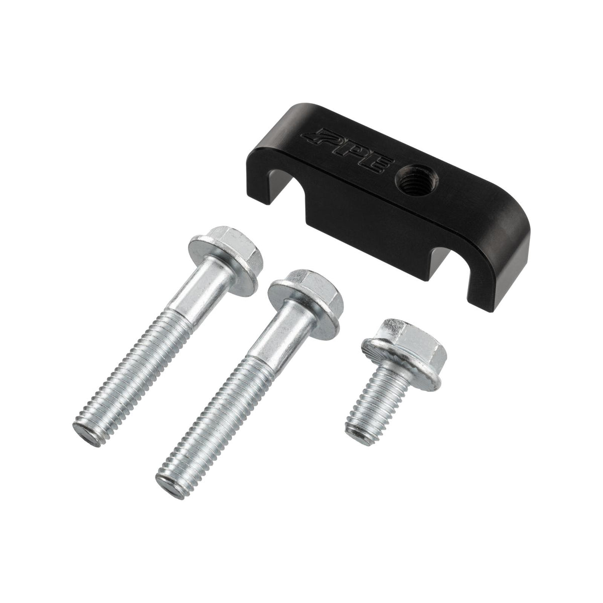 Pacific Engineering PPE Power Fuel Filter Mount Spacer Kit - GM 6.6L Duramax 2011-2016 LML - Black 113059420 | 113059420