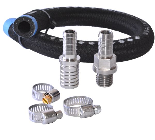 Pacific Engineering PPE Power CP3 Pump Fuel Feed Line Kit 1 2 With Inlet Fitting - GM 6.6L Duramax 2001-2010 113060902 | 113060902