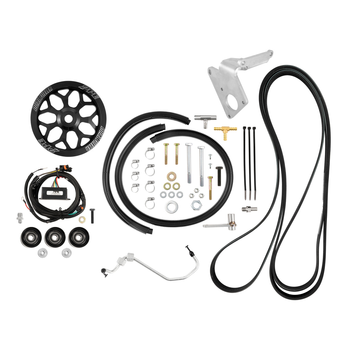 Pacific Engineering PPE Dual Fueler Installation Kit no pump - GM 6.6L Duramax 2001 LB7 113064100 | 113064100