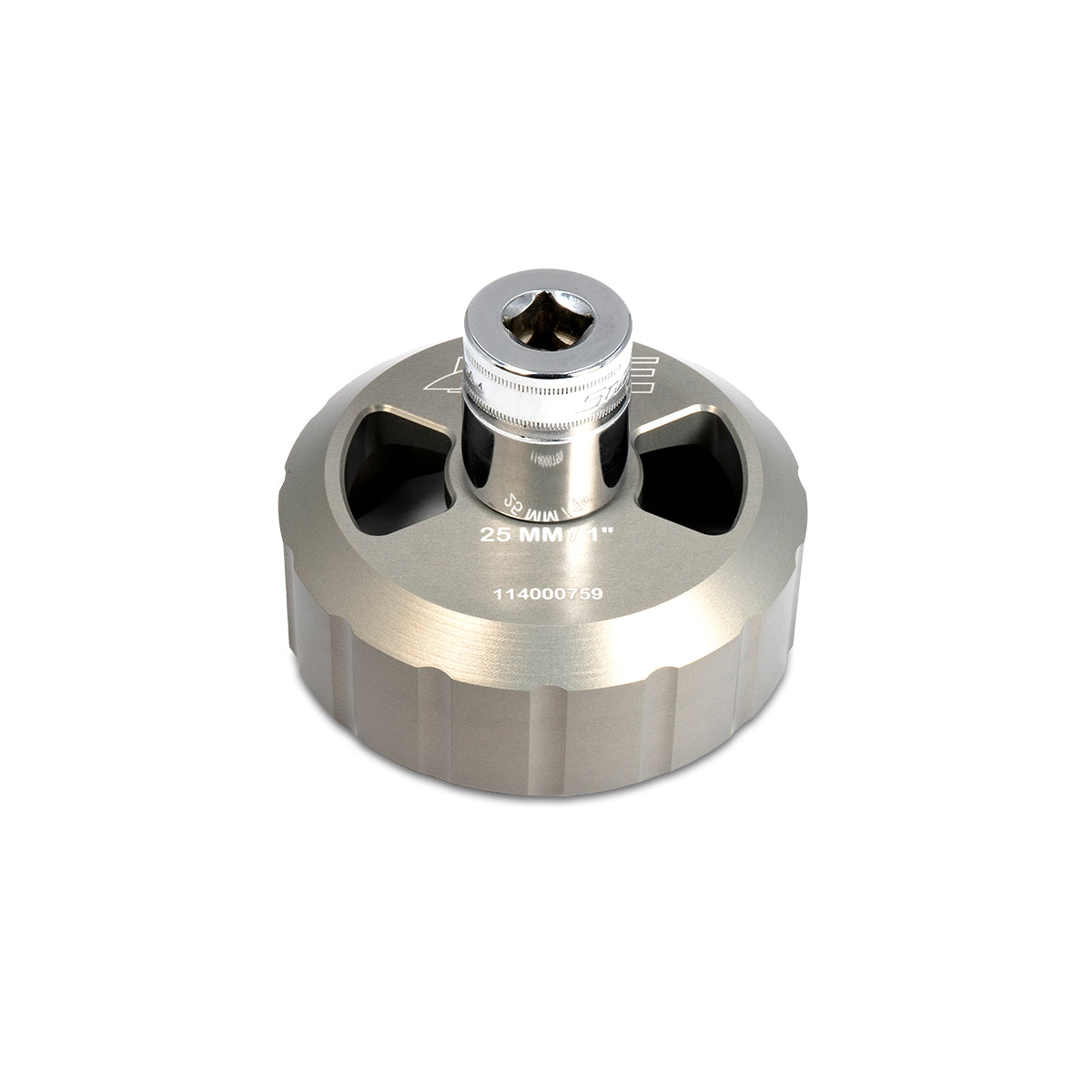 Pacific Engineering PPE Power Socket for PPE Oil Filters 114 000 750 and 314 000 767 - Anodized Billet Aluminum 114000759 | 114000759