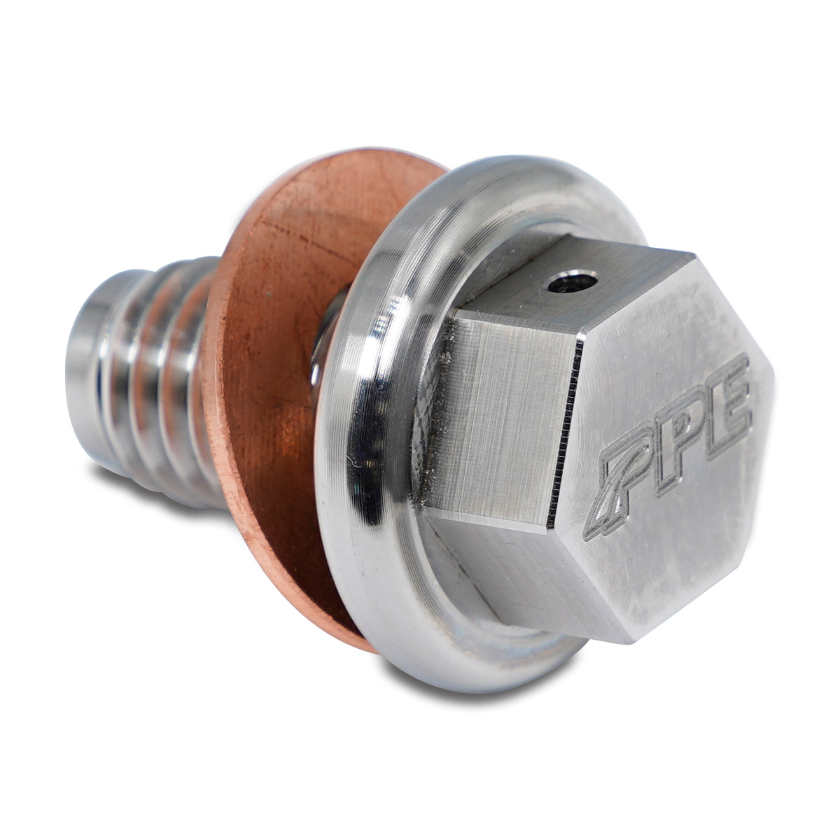 Pacific Engineering PPE Power Drain Plug M12-1.75 w Compound Washer - OEM Oil Pan 6.6L Duramax (2017-2026) 114052201 | 114052201