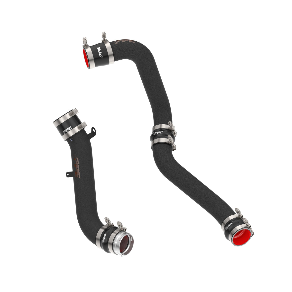 Pacific Engineering PPE Power Charge Air Pipe Kit - GM 6.6L Duramax L5P 2017-2019 - Black 115026020 | 115026020