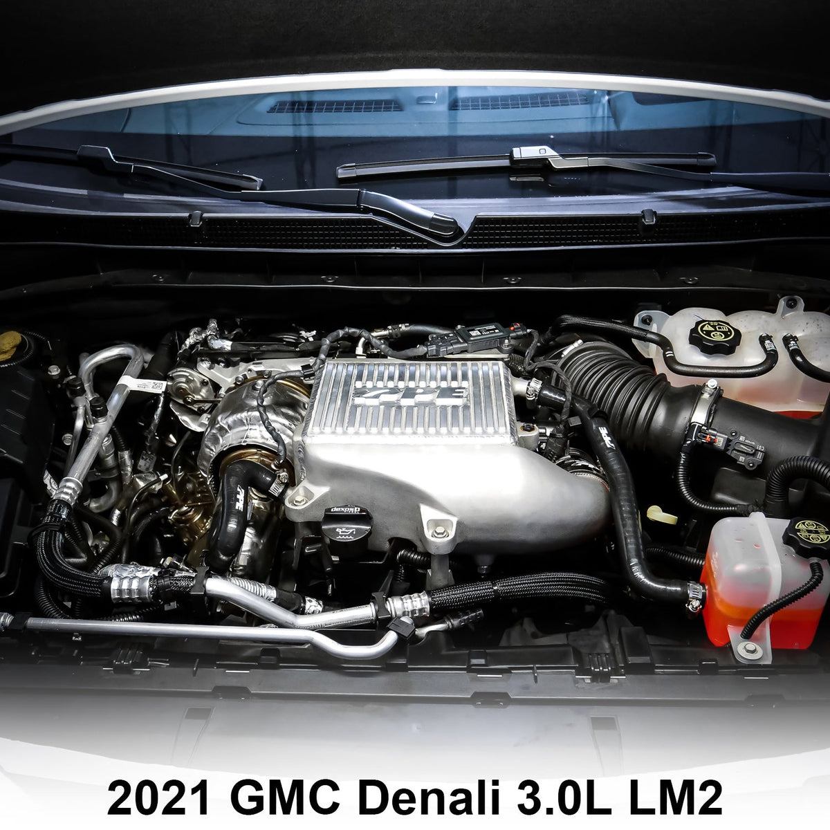 Pacific Engineering PPE Power Intercooler Kit - Air to Water - GM 3.0L Duramax 2020-2026 LM2 LZ0 - Raw Brushed Fins 115030000 | 115030000