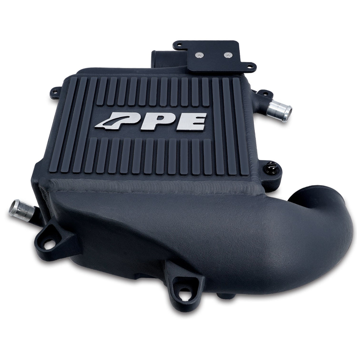 Pacific Engineering PPE Power Intercooler Kit - Air to Water - GM 3.0L Duramax 2020-2026 LM2 LZ0 - Black Black Fins 115030020 | 115030020
