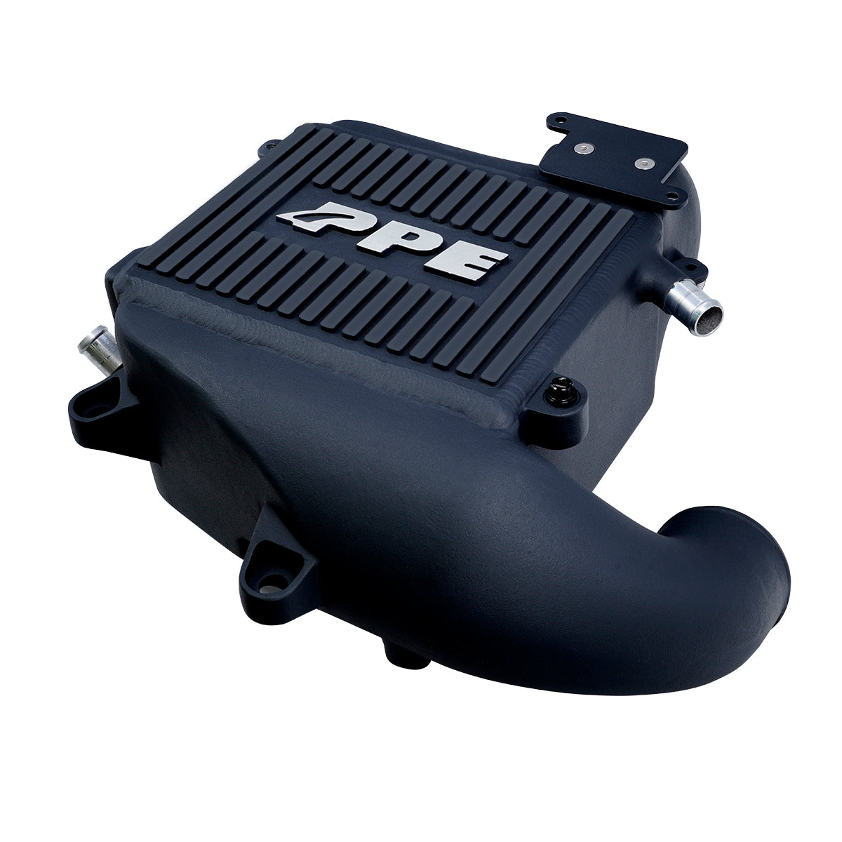 Pacific Engineering PPE Power Intercooler Kit - Air to Water - GM 3.0L Duramax 2020-2026 LM2 LZ0 - Black Black Fins 115030020 | 115030020