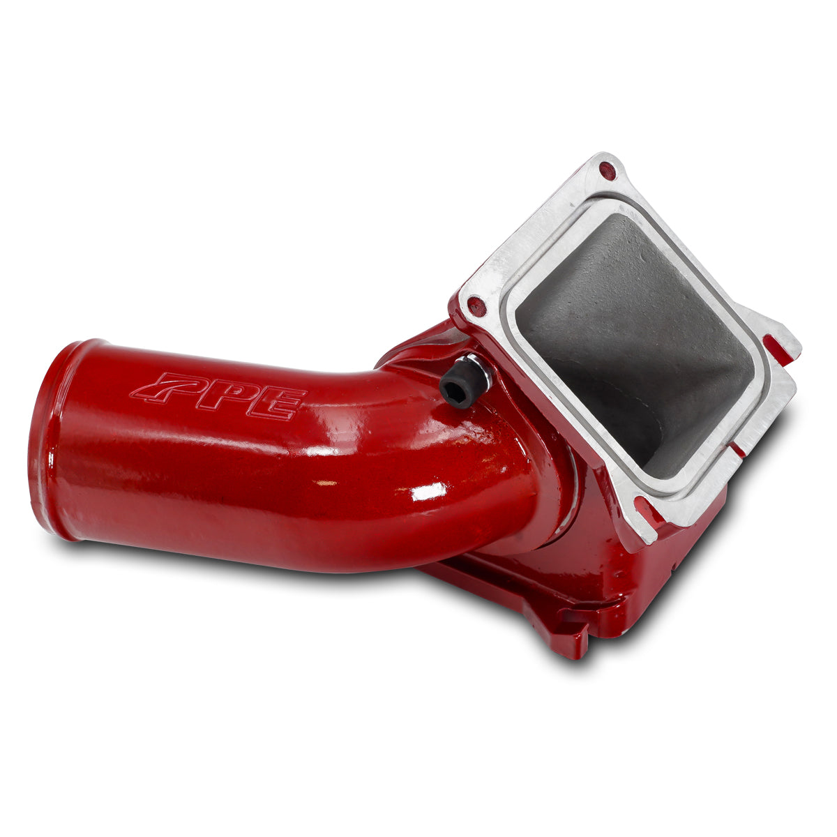 Pacific Engineering PPE Power Intake Bridge 3 2pc - Race 2006-2010 GM 6.6L Duramax - Red 115053512 | 115053512