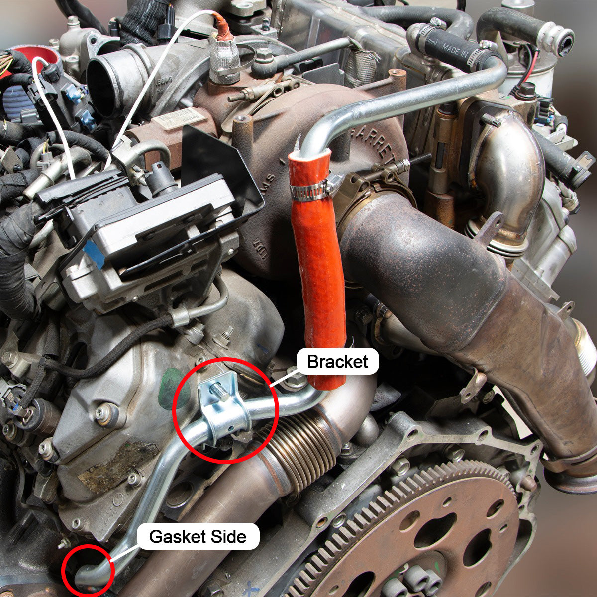 Pacific Engineering PPE Power Modified Coolant Tube - 2007.5-2010 GM 6.6L Duramax LMM 116111810 | 116111810