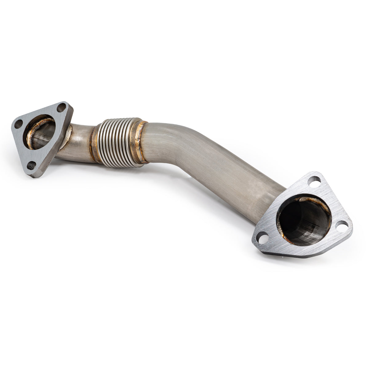 Pacific Engineering PPE Power Up-Pipe Right Side Compound Turbo Round - GM 6.6L Duramax 2001-2016 (for PPE Exhaust Manifold Only) 116119000 | 116119000