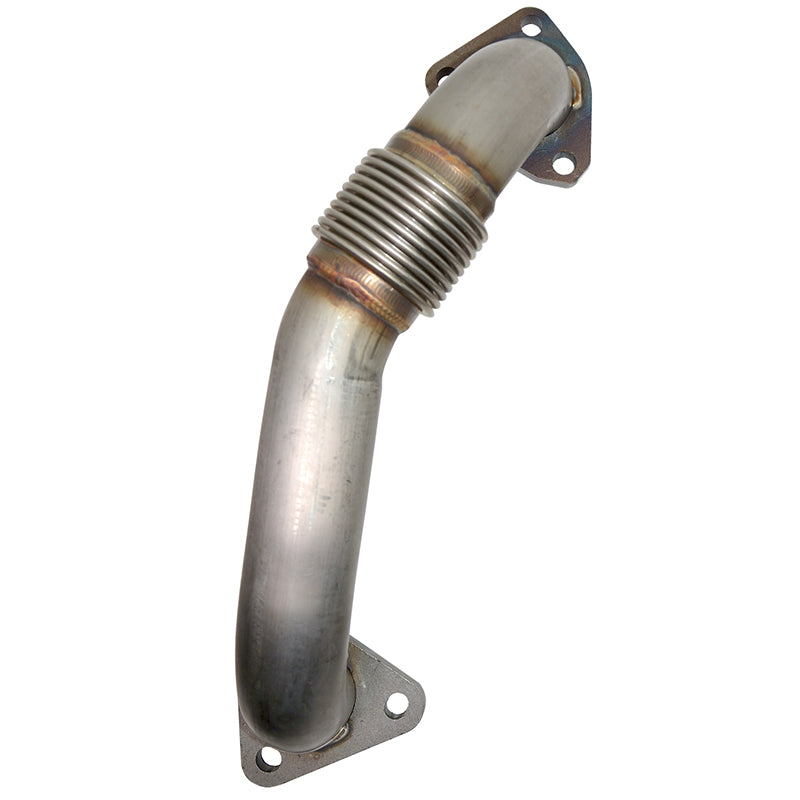 Pacific Engineering PPE Replacement Up-Pipe Driver Side - GM 6.6L Duramax 2001-2016 (For OEM Exhaust Manifold) 116120005 | 116120005