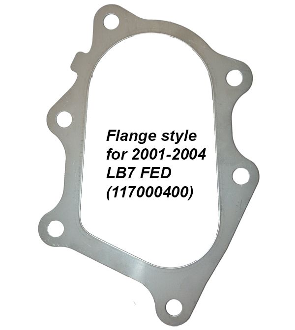 Pacific Engineering PPE Power Down Pipe - 3 304 Stainless Steel - GM 6.6L Duramax 2500 3500 HD 2001-2004 LB7 Federal 117000400 | 117000400