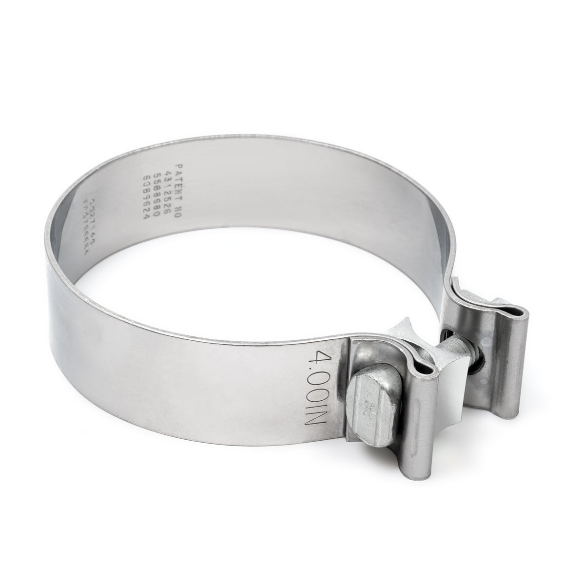 Pacific Engineering PPE Power Exhaust Tip and Clamp - 4 inch ID - Black Ceramic 117020020 | 117020020