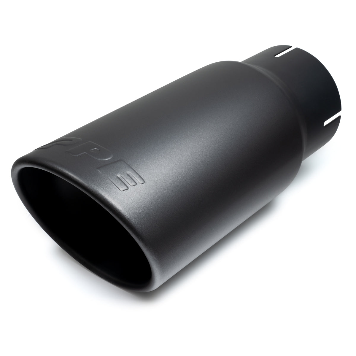 Pacific Engineering PPE Power Exhaust Tip and Clamp - 4 inch ID - Black Ceramic 117020020 | 117020020
