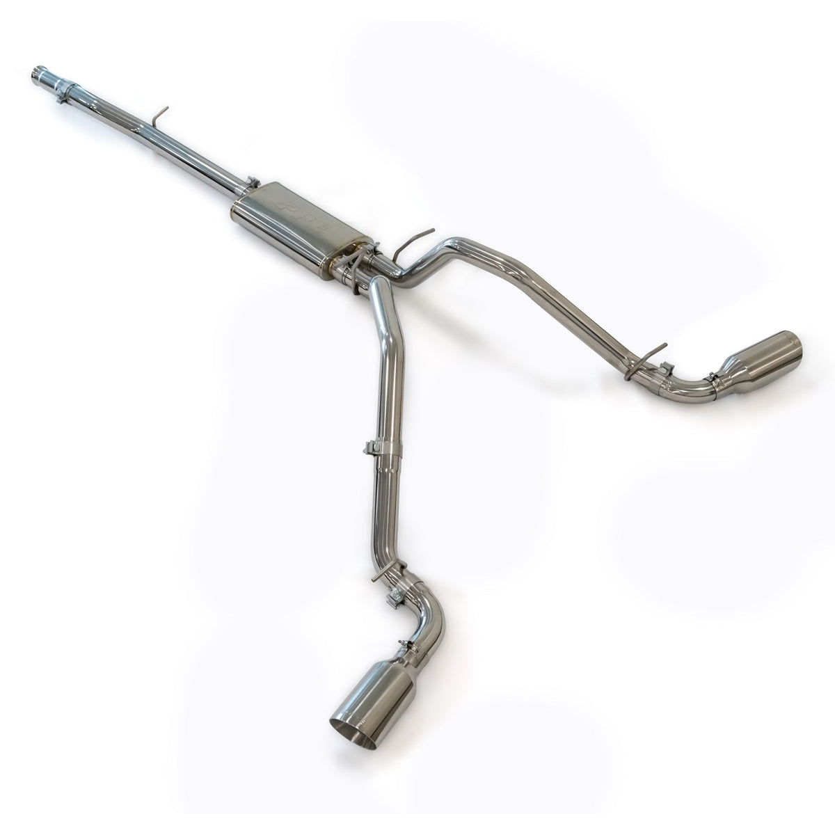 Pacific Engineering PPE Power Exhaust System Cat-Back 2.5 w tips - Pol Pol - GM 5.3L 2009-2013 117033030 | 117033030