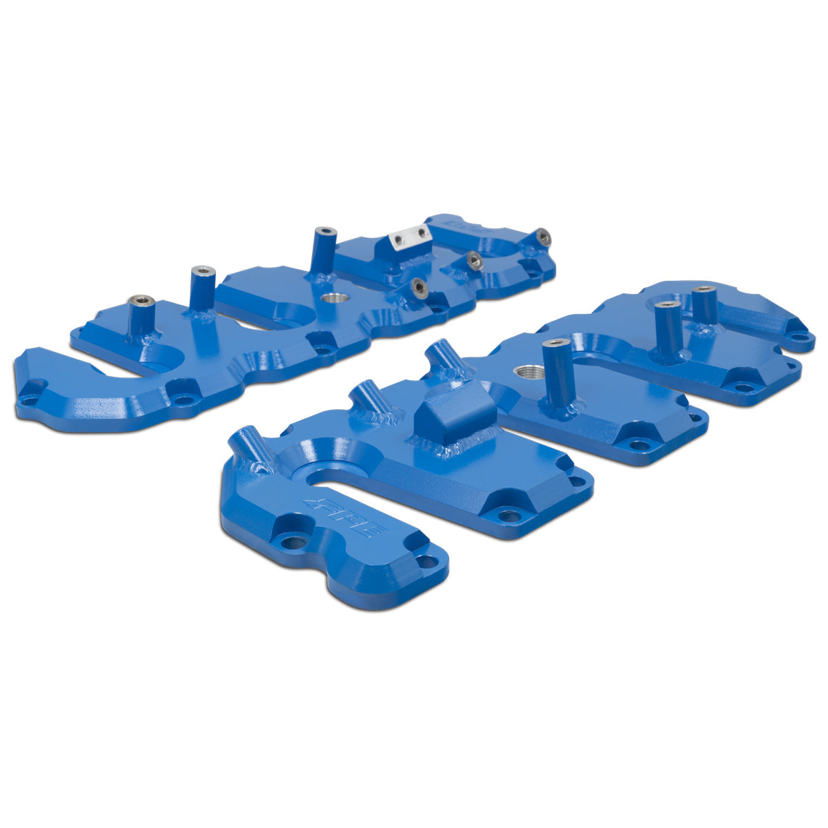 Pacific Engineering PPE Power Valve Cover Kit - Blue w Pillars - GM 6.6L Duramax 2004.5-2010 118021222 | 118021222