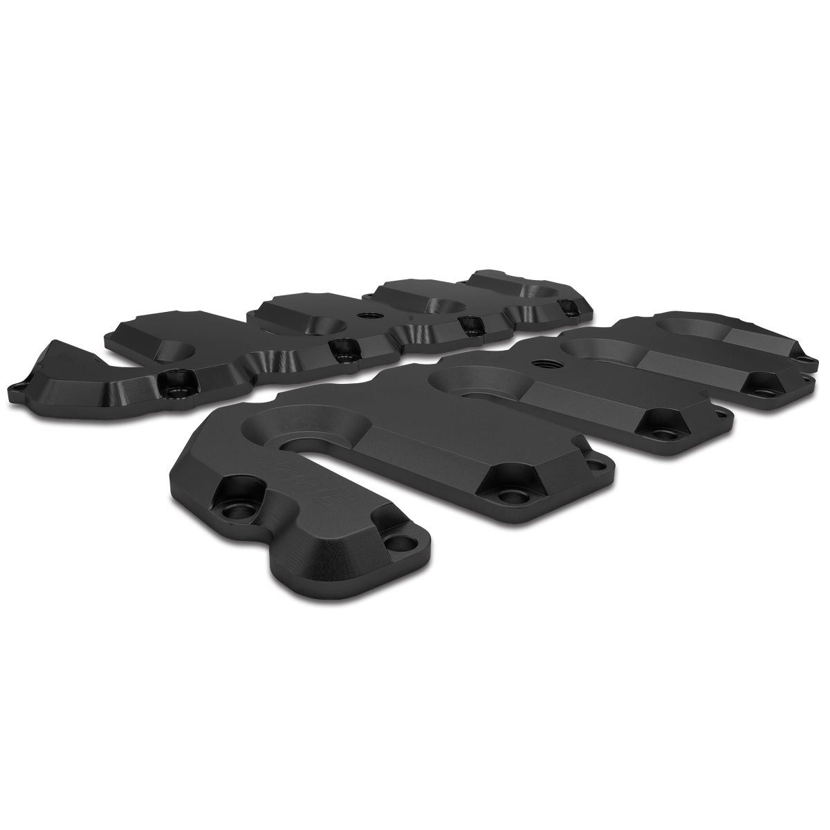 Pacific Engineering PPE Power Valve Cover Kit - Black Matte no Pillars - GM 6.6L Duramax 2004.5-2010 118021418 | 118021418