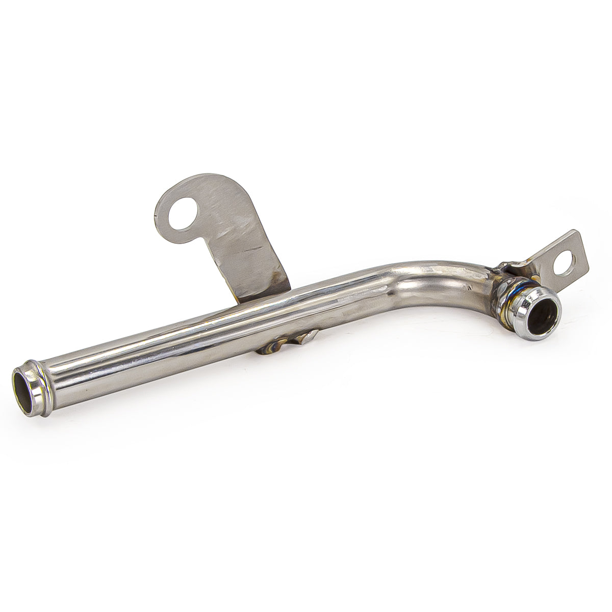 Pacific Engineering PPE Power Coolant Tube - T.stat Housing Outlet - Straight (Race application) GM 6.6L 2001-07- Polished 119000230 | 119000230