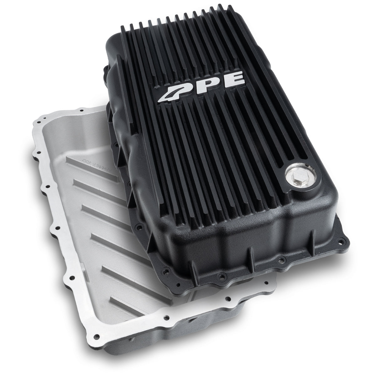 Pacific Engineering PPE Power 10L80 Deep Transmission Pan - GM 1500 3.0L Duramax 2020-2026 - Black 128051120 | 128051120
