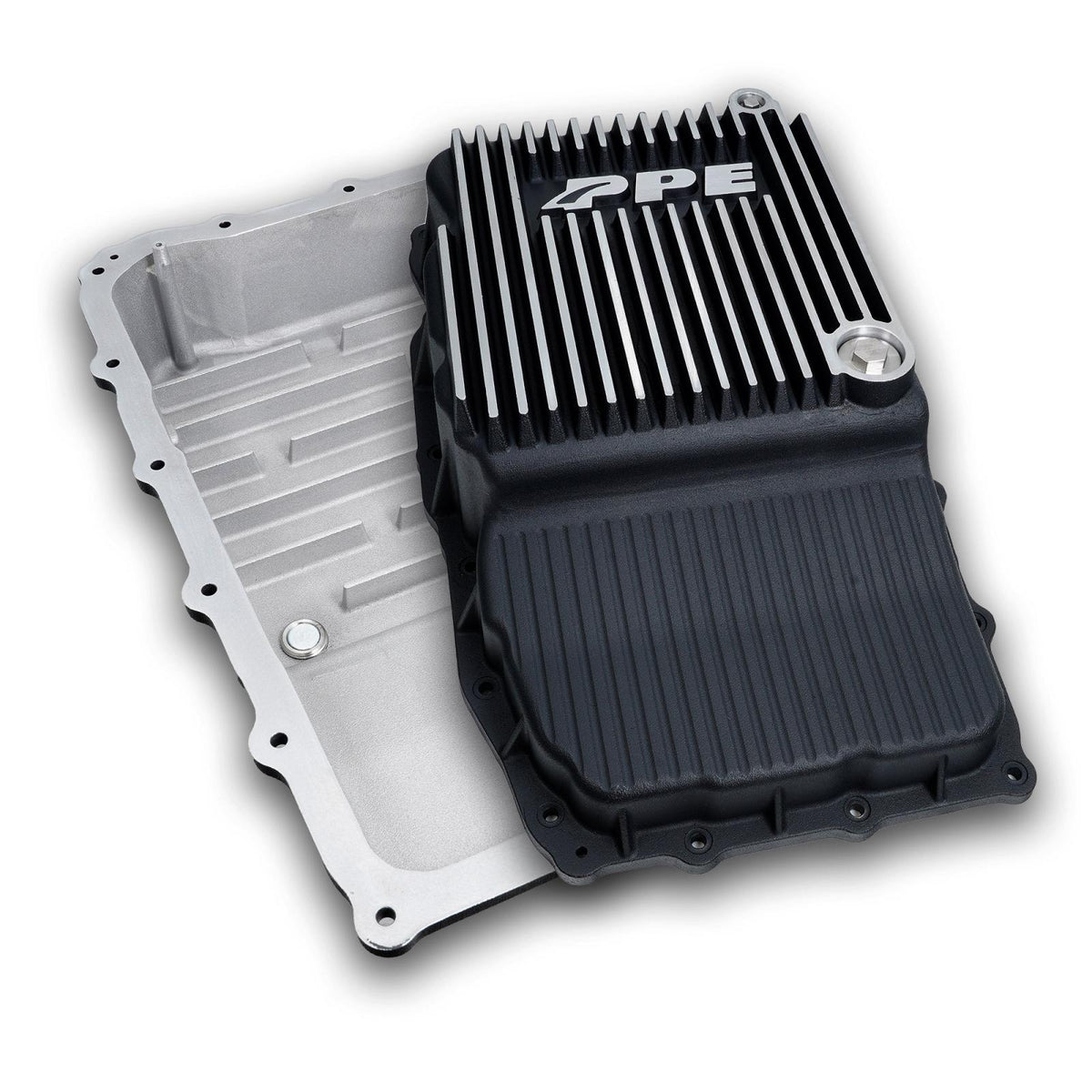 Pacific Engineering PPE Power 10L80 Deep Transmission Pan - GM SUV Gas 2018-2020 - Brushed 128051210 | 128051210