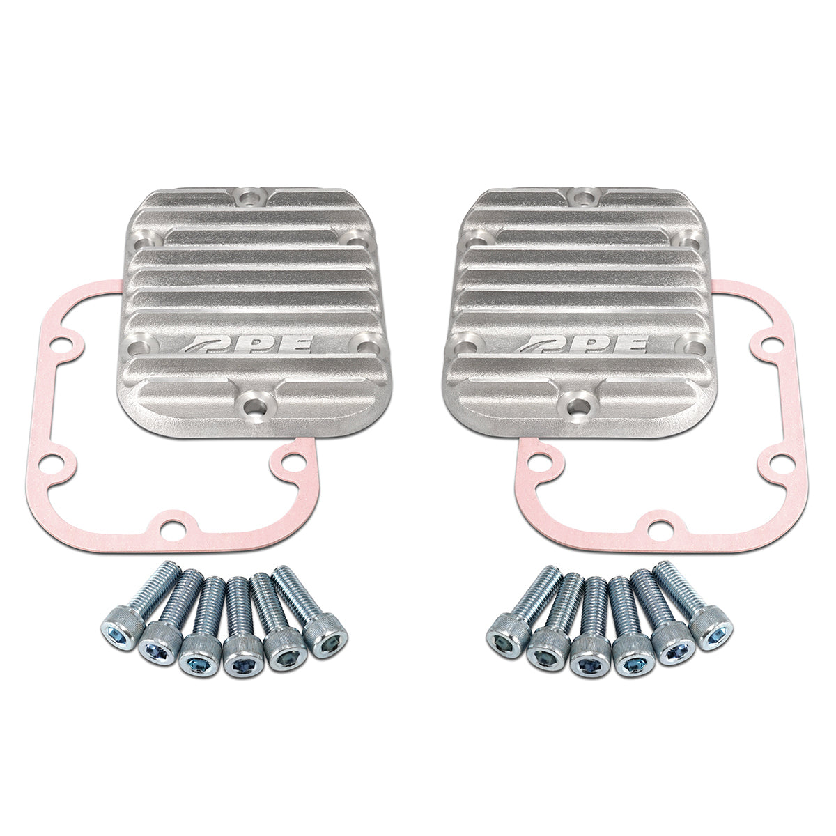 Pacific Engineering PPE PTO Side Plate Covers (Pair) - Cast Alum - Black 128060020 | 128060020