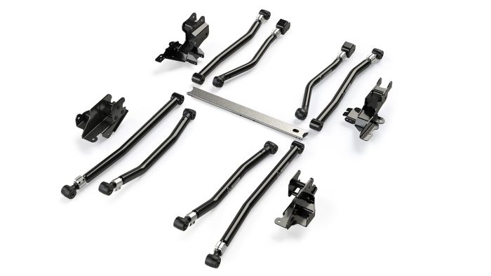 Teraflex TeraFlex JL 4dr: Alpine Long Arm Bracket Kit – 8-Arm (3–6 Lift) 1316010 | 1316010