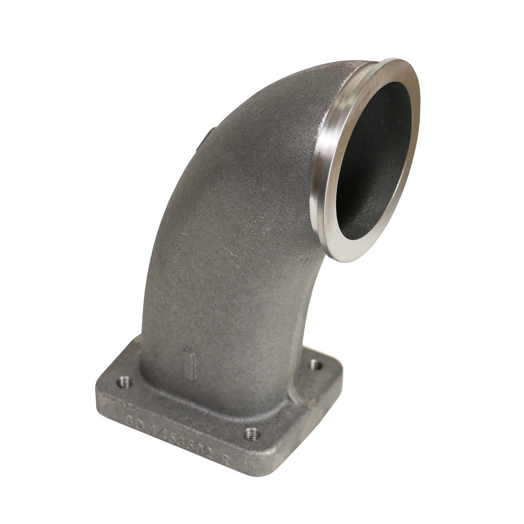 BD Diesel Hot Pipe Adapter - S300 S400 V-Band to T4 Turbo | 1453502