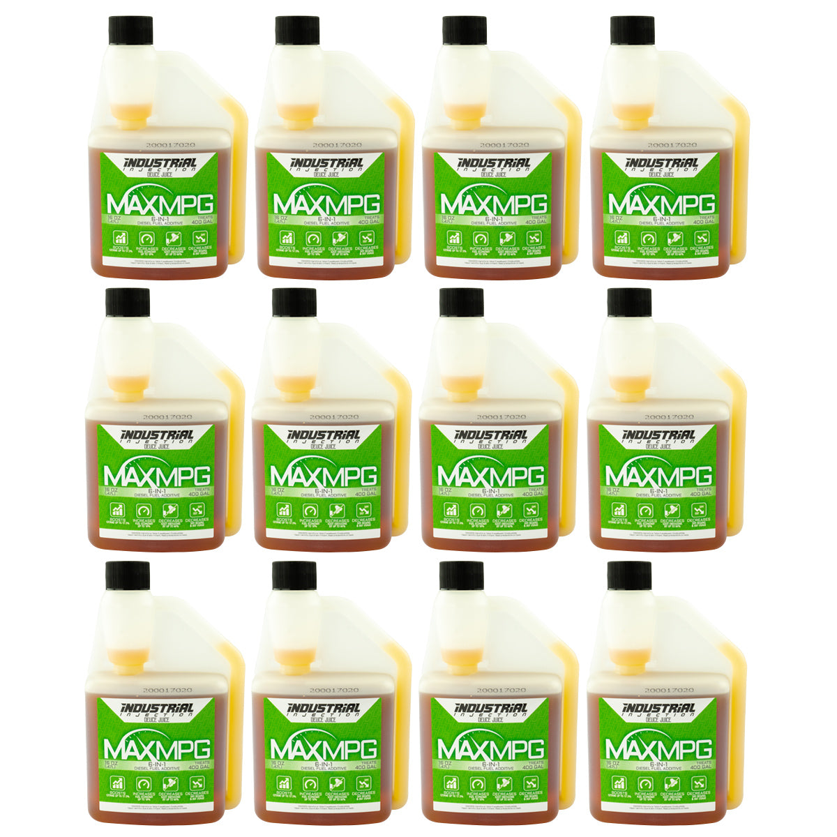 Industrial Injection INDUSTRIAL INJECTION MAXMPG ALL SEASON DEUCE JUICE ADDITIVE CASE 151102 | 151102