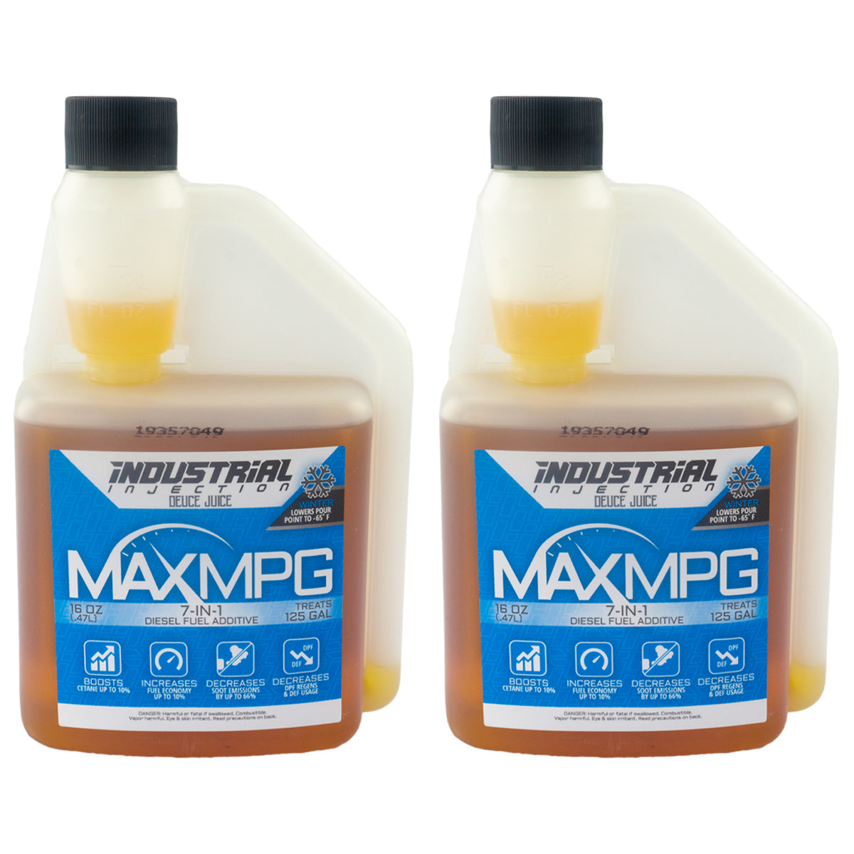 Industrial Injection INDUSTRIAL INJECTION MAXMPG WINTER DEUCE JUICE ADDITIVE 2 PACK 151108 | 151108