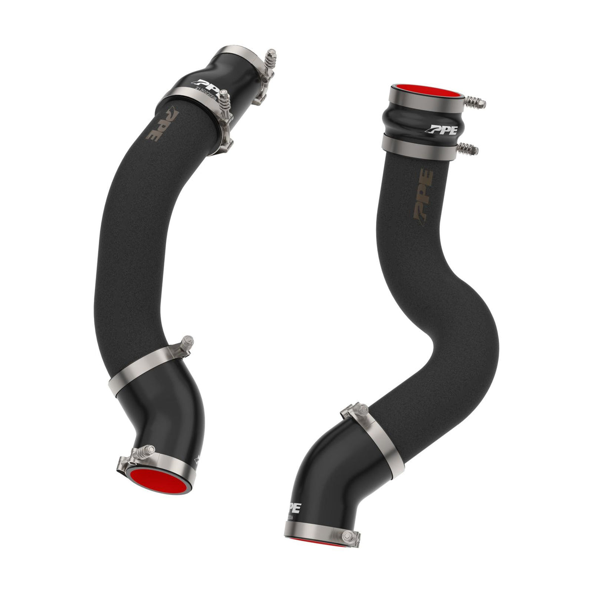 Pacific Engineering PPE Power Intercooler Charge Pipe Kit - Ram 6.7L Cummins 2019-2024 - Black 215022020 | 215022020