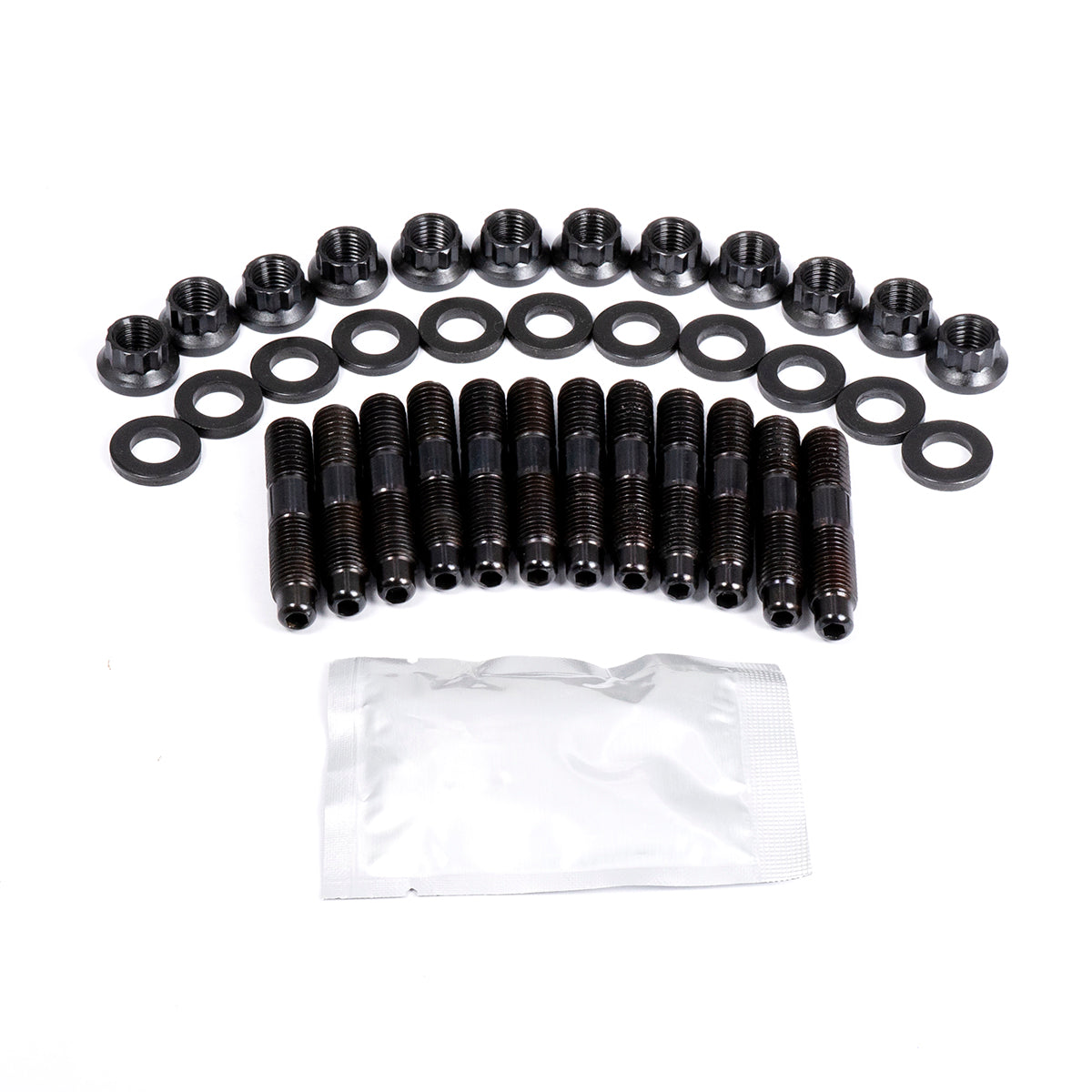Pacific Engineering PPE Power Stud Nut Washer Kit for Cummins Exhaust Manifold 1998.5-2018 5.9L 6.7L 216110200 | 216110200