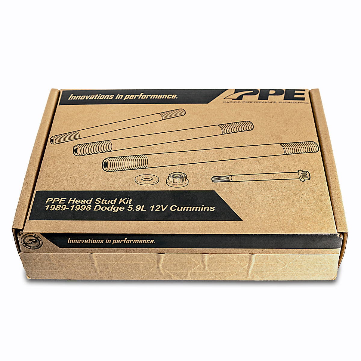 Pacific Engineering PPE Power Head Stud Kit 5.9L 12V 1989-1998 PPE 218034200 | 218034200