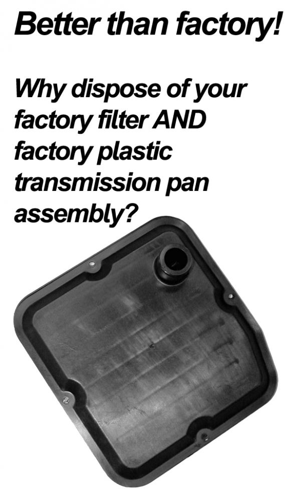 Pacific Engineering PPE Power Transmission Pan Deep - 8HP70 EcoDiesel 1500 Ram - Brushed 228053010 | 228053010