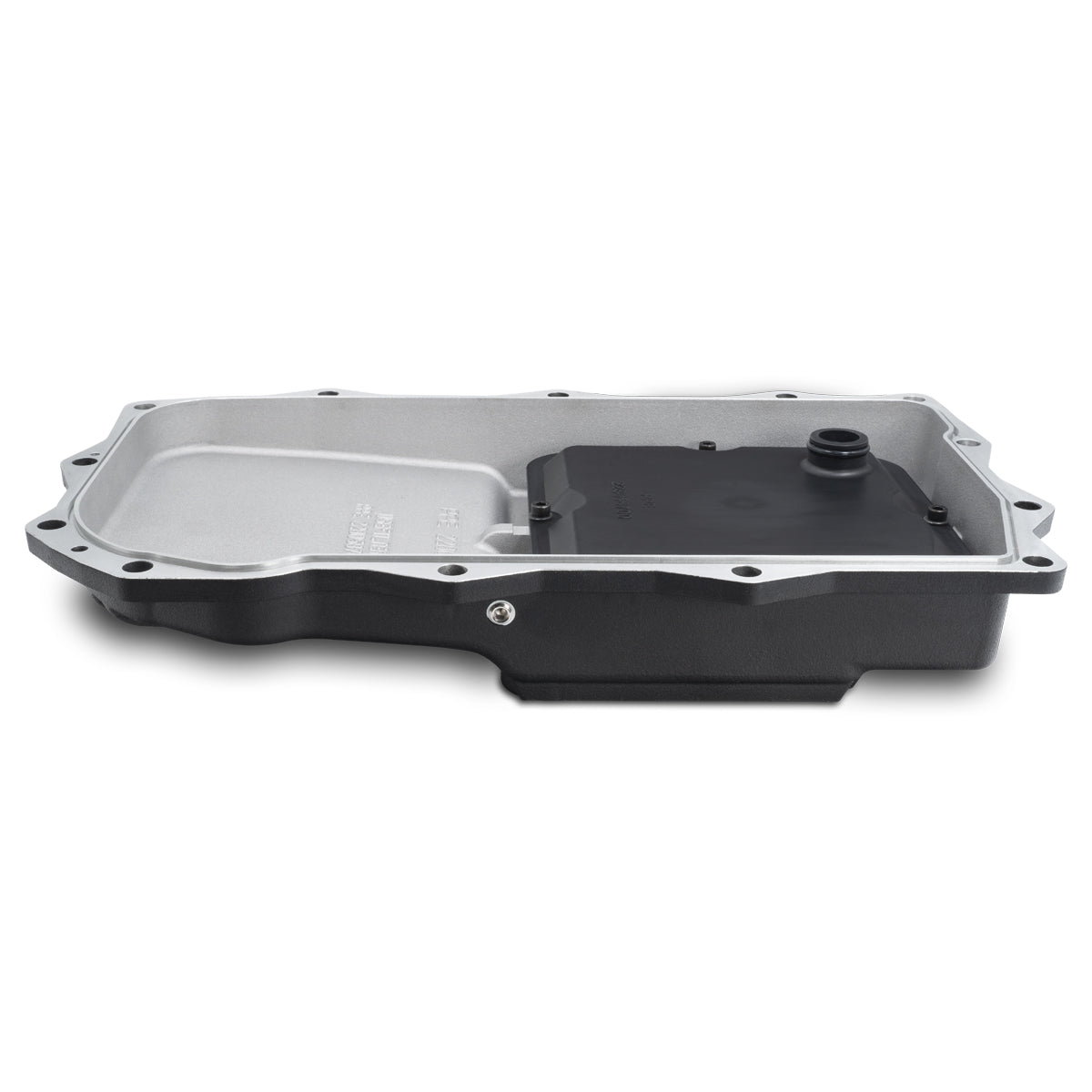 Pacific Engineering PPE Power Transmission Pan Shallow - 8HP70 EcoDiesel Jeep GC V8 Gas Jeep GC - Black 228053420 | 228053420