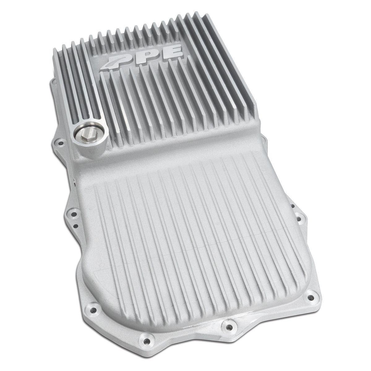 Pacific Engineering PPE 850RE Transmission Pan - Heavy-Duty Cast Aluminum -Jeep Wrangler JL JT - Raw 228153000 | 228153000