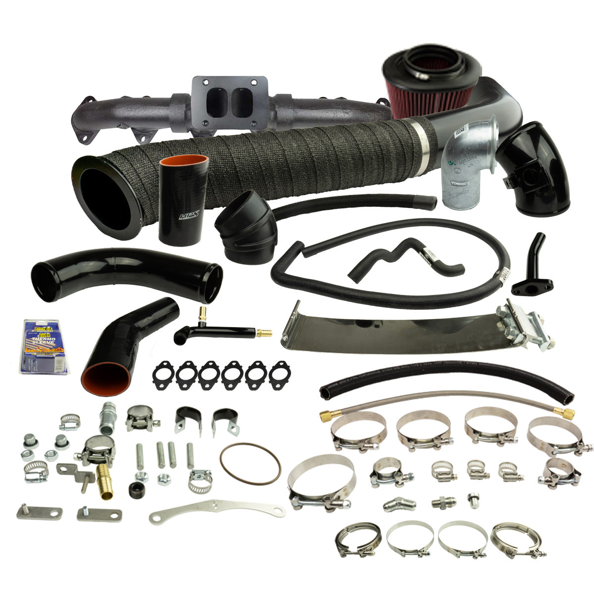 Industrial Injection INDUSTRIAL INJECTION 2013-2018 CUMMINS S467 W1.00 TURBINE AR TURBO KIT 22C415 | 22C415