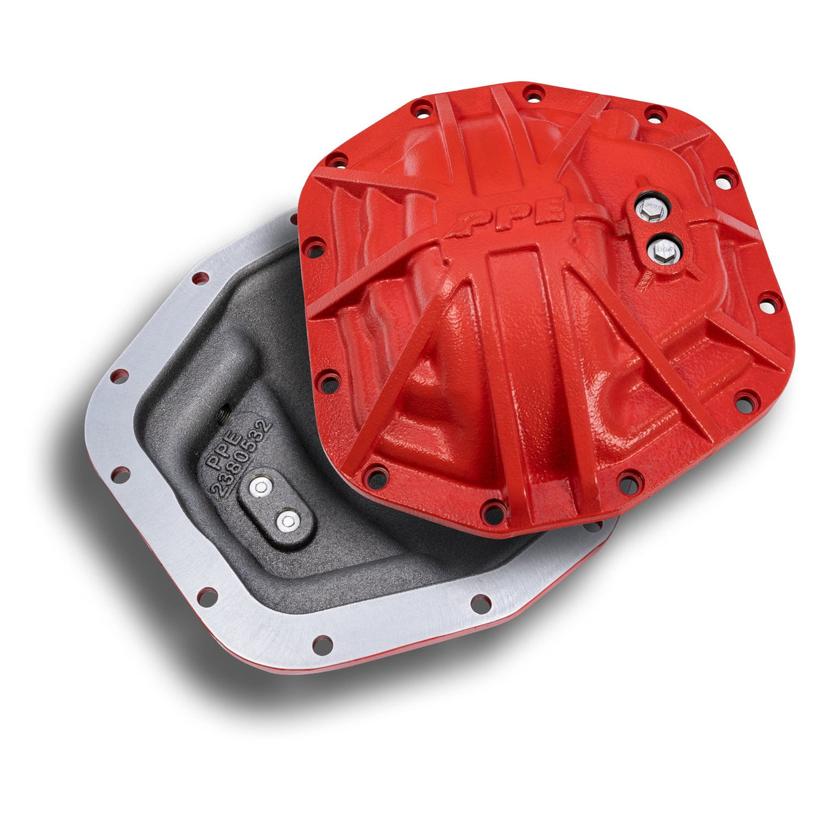 Pacific Engineering PPE Differential Cover Rear - Jeep JL Dana M220 2018-2026 - Iron Red 238053212 | 238053212