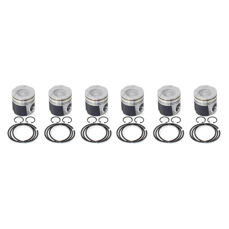 Industrial Injection Industrial Injection IIDiesel 91-98 5.9L Cummins 12V 6BT Std Bore FCC X-Series Pistons (.015 RCH) PDM-03513FCC | PDM-03513FCC