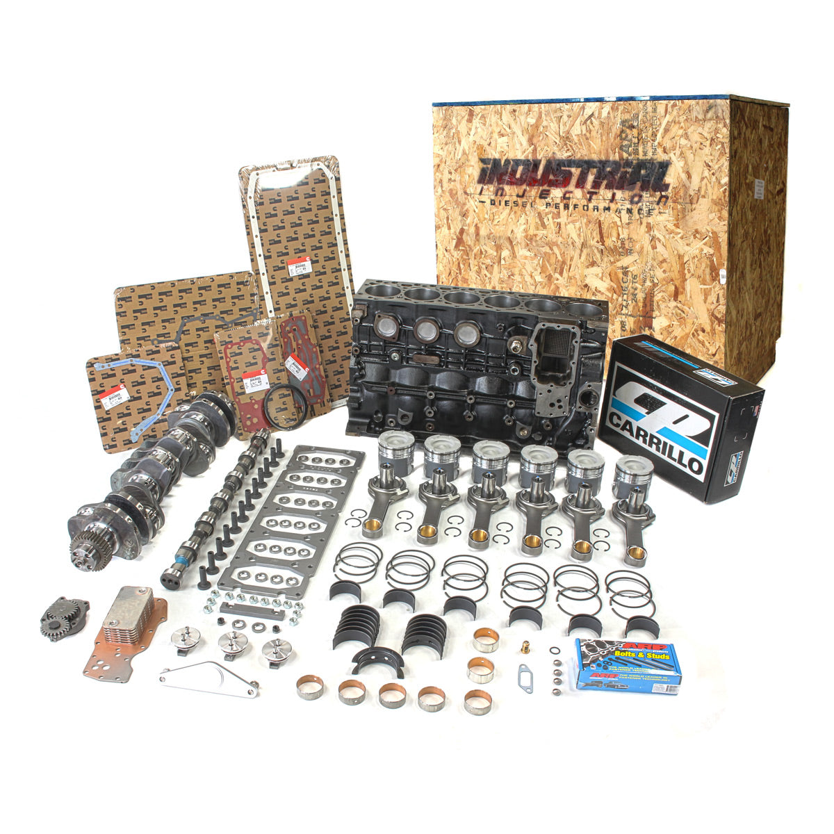 Industrial Injection INDUSTRIAL INJECTION 5.9L 24V CUMMINS STAGE 2 BUILDER BOX CORE CHARGE OF 2700 APPLIES PDM-24VRBB | PDM-24VRBB
