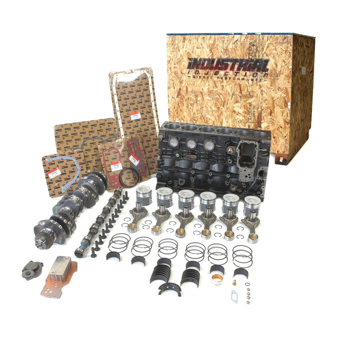 Industrial Injection INDUSTRIAL INJECTION 6.7L CUMMINS STOCK BUILDER BOX CORE CHARGE OF 2700 APPLIES PDM-67STKBB-E | PDM-67STKBB-E