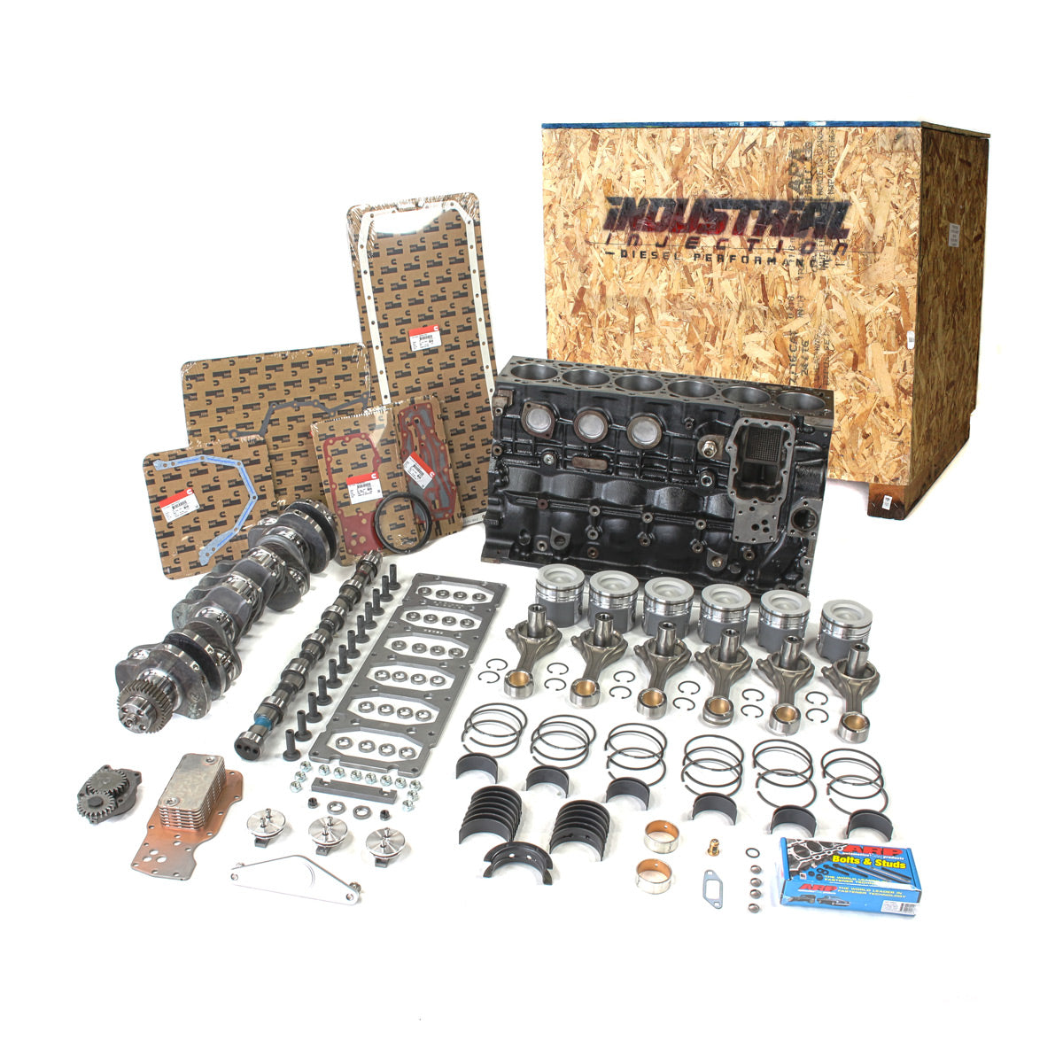 Industrial Injection INDUSTRIAL INJECTION 5.9L CUMMINS CR STAGE 1 BUILDER BOX CORE CHARGE OF 2700 APPLIES PDM-59STBB | PDM-59STBB