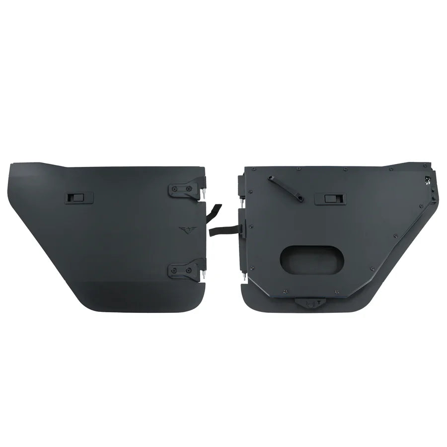 Combat Offroad Combat Off Road 2018-2026 Jeep JL JLU Full Metal Jacket Doors - Front Pair 25-1036 | 25-1036