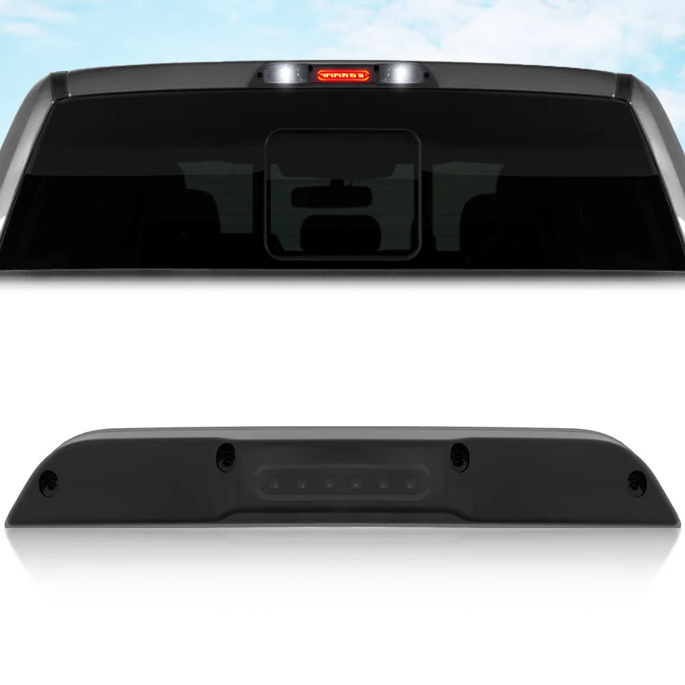 Recon Lighting Recon Lighting Ford 17-20 RAPTOR - ULTRA HIGH POWER Red LED 3rd Brake Light Kit w Red LED Running Lights and ULTRA HIGH POWER CREE XML White LED Cargo Lights - Smoked Lens 264129BKHPR | 264129BKHPR
