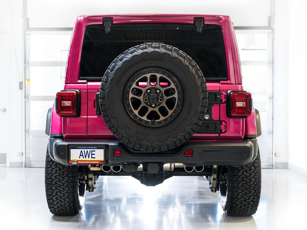 Awe Tuning AWE Switchpath Exhaust for Wrangler 392 - Quad BashGuards 3025-41392 | 3025-41392